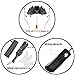 Compact Reverse Folding Umbrella, Reverse Umbrella for Travel, Inverted Umbrella by StreeboWorks - Reversible, Inside Out, Auto Open Close Umbrella (Charcoal Gray/White Polka Dot)