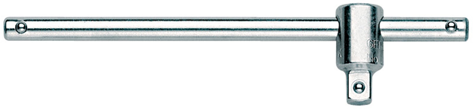 Gedore 2087 1/4-Inch 115 mm Sliding T Bar - Silver