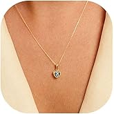 Ieftop Evil Eye Necklace for Women 14K Gold Plated Delicate Necklaces Blue White CZ Diamond Pendant Necklace Cute Boho Tiny Evil Eye Lucky Protection Jewelry Gift for Women