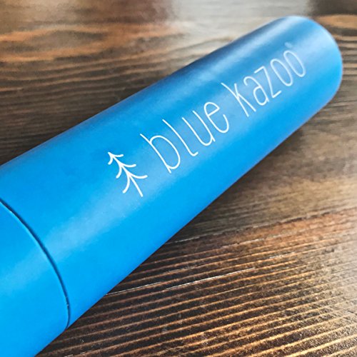 The Original Blue Kazoo Ultralight Aluminum Backpacking Kazoo
