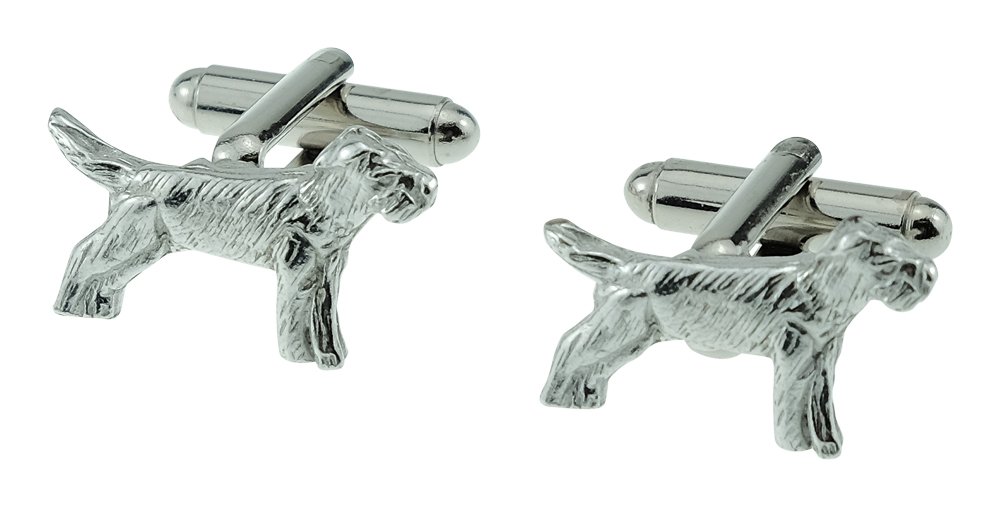 Border Terrier Dog Cufflinks