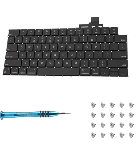 Amazon.com: HAWSON US A2681 A3113 A2941 A3114 Keyboard Replacement