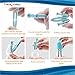Reusable Silicone Collapsible Straws - Extra Long 10