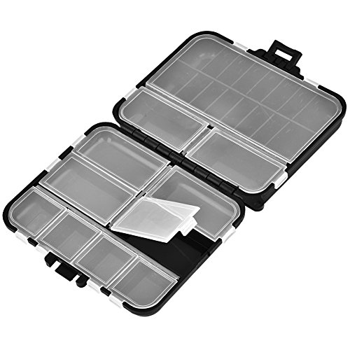 fisch box angeln,Angeln Tackle Box Lockt Löffel Haken Fishing Köderbehälter Köder Lure Box Fischköder Fall Angelgerät… – Bild 8