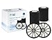 Fette Filter - Pet Hair Eraser Lift-Off Compatible with Bissell 20871 & 2087. Compare to Part # 1612637 & 1612631. (Pack of 2)