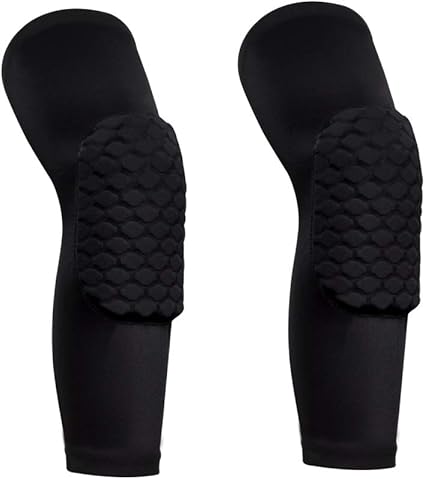 Amazon Com Acelist 1 Pair Knee Pad Basketball Volleyball Gear Knee Pads Brace Compression Leg Protection For Sport Soccer Riding Contact Black Xl Sports Outdoors