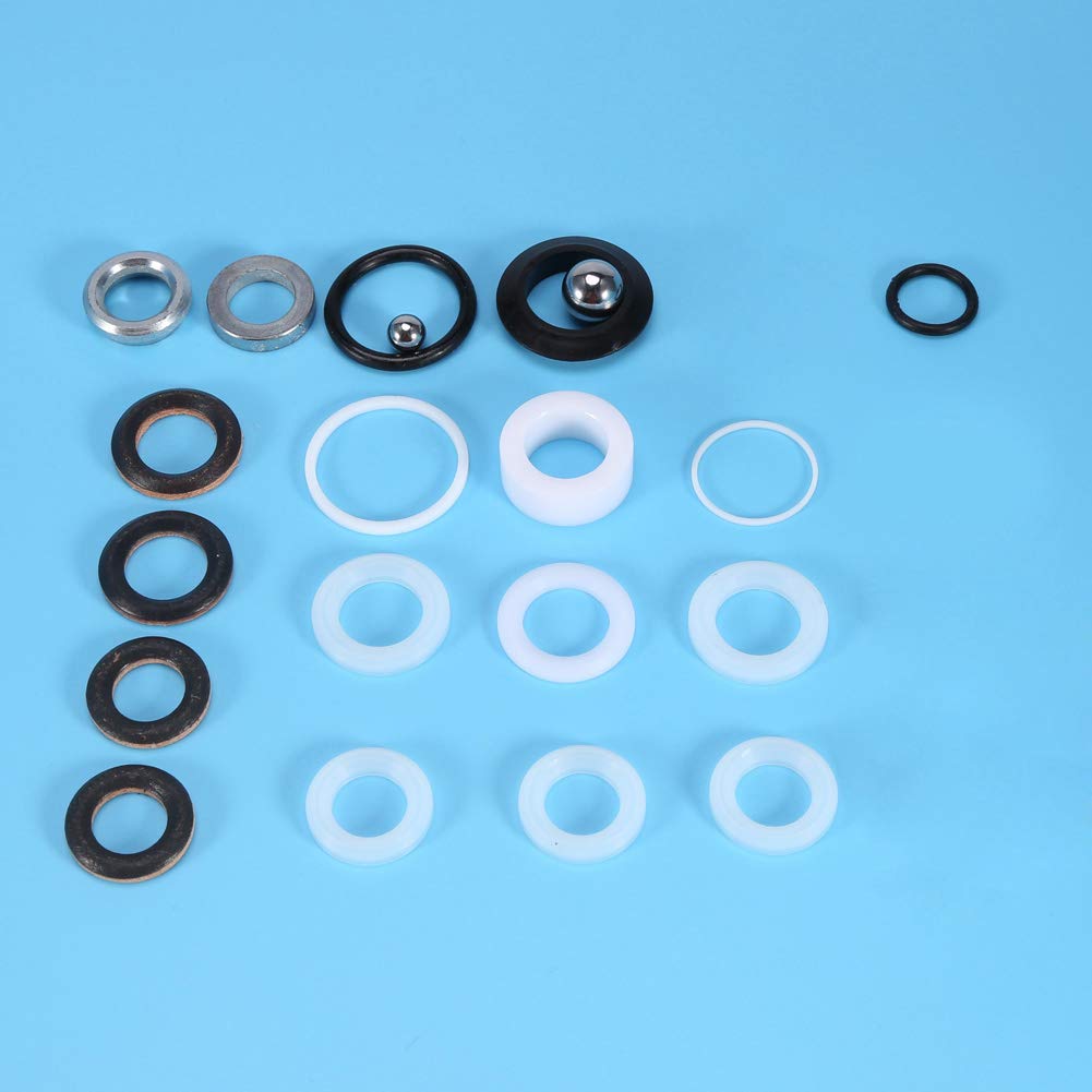 Photo 1 of Tbest Assorted Seals Kit,390 Airless Paint Sprayer Parts,Airless Paint Sprayer,Airless Paint Sprayer Paint Sprayer O Seal Rings Pump Repair Packing Kit Fits for Ultra 390 395 495