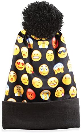Emoji Beanie -Pom Beanie-2293EM