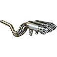 RJWC Can Am Renegade XMR Centered Dual Slip On Exhaust
