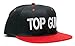 Top Gun Unisex-Adult Cap -One-Size Black/Red