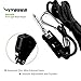 VIVOSUN 1-Pair 1/8 inch 8ft Adjustable Heavy Duty Grow Light Rope Hanger w/Reinforced Metal Internal Gears, Loose-Proof Design (150lbs Weight Capacity)