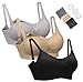 HOFISH Hands Free 3-in-1 Pumping Bra, Maternity Nursing Bras & Everyday Bra (03pcs/Pack(New 3 Colors), Medium)