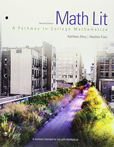Math Lit plus MyMath Lab -- Access Card Package (2nd Edition) (Pathways Solutions)