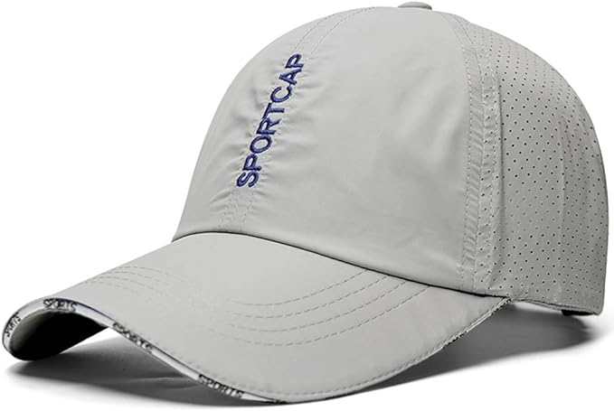 Amazon Wonderbabe キャップ メンズ メッシュ 野球帽 夏 通気 速乾 Uvカット カジュアル 無地 帽子 日除け ゴルフ 旅行 ランニング ゴルフ 山登り 調節可能 男女兼用 グレー キャップ 通販