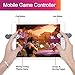 [2 Triggers] PUBG Fortnite Tablet Game Controller – GTOTd Ipad Game Accessories,Slates Game Trigger,L1R1 Sensitive Shoot and Aim,Gift for Kids and Player [New Version] (Black)thumb 3