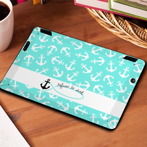 Kindle Fire HDX 7" Decal/Skin Kit, Refuse to Sink