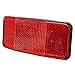 C-Pioneer Bicycle Bike Safety Caution Warning Reflector Disc For Rear Pannier Racks Frame