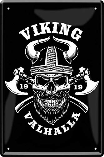 Viking Valhalla 261 Decorative Tin Sign 20 x 30 cm