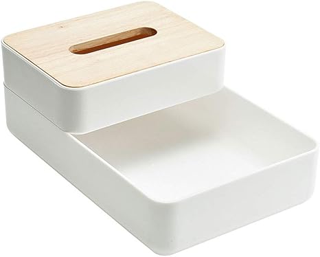JD Caja de almacenamiento de toallas de papel, caja de pañuelos Simple