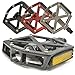 Lumintrail PD-603B MTB BMX Road Mountain Bike Bicycle Platform Pedals Flat Alloy 9/16