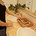 BAMBUROBA Bamboo Kitchen Drawer Organizer,Expandable Silverware Organizer,Utensil Holder and Cutlery Tray with 7 Slots,Gadgets Storage Divider (Natural, 10.24
