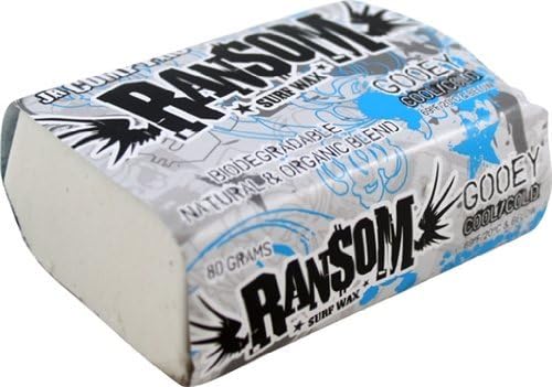 Ransom Jr Pro Gooey Cool/Cold Single Bar by Ransom Surf Wax