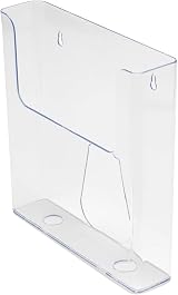 Deflecto Portrait Literature Stands A5 Wall Mounted Holder