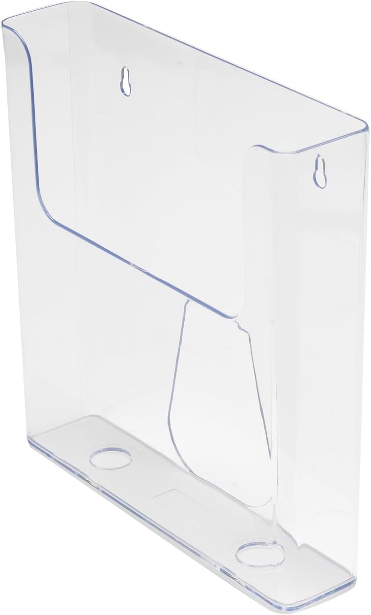Deflecto Portrait Literature Stands A5 Wall Mounted Holder