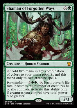 Magic: the Gathering Shaman of Forgotten Ways