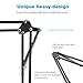 InnoGear Heavy Duty Microphone Stand with Upgraded 6.6 Feet XLR Cable Male to Female and Mic Pop Filter Suspension Boom Scissor Arm Stands for Blue Yeti Condenser Microphone & Other Mic