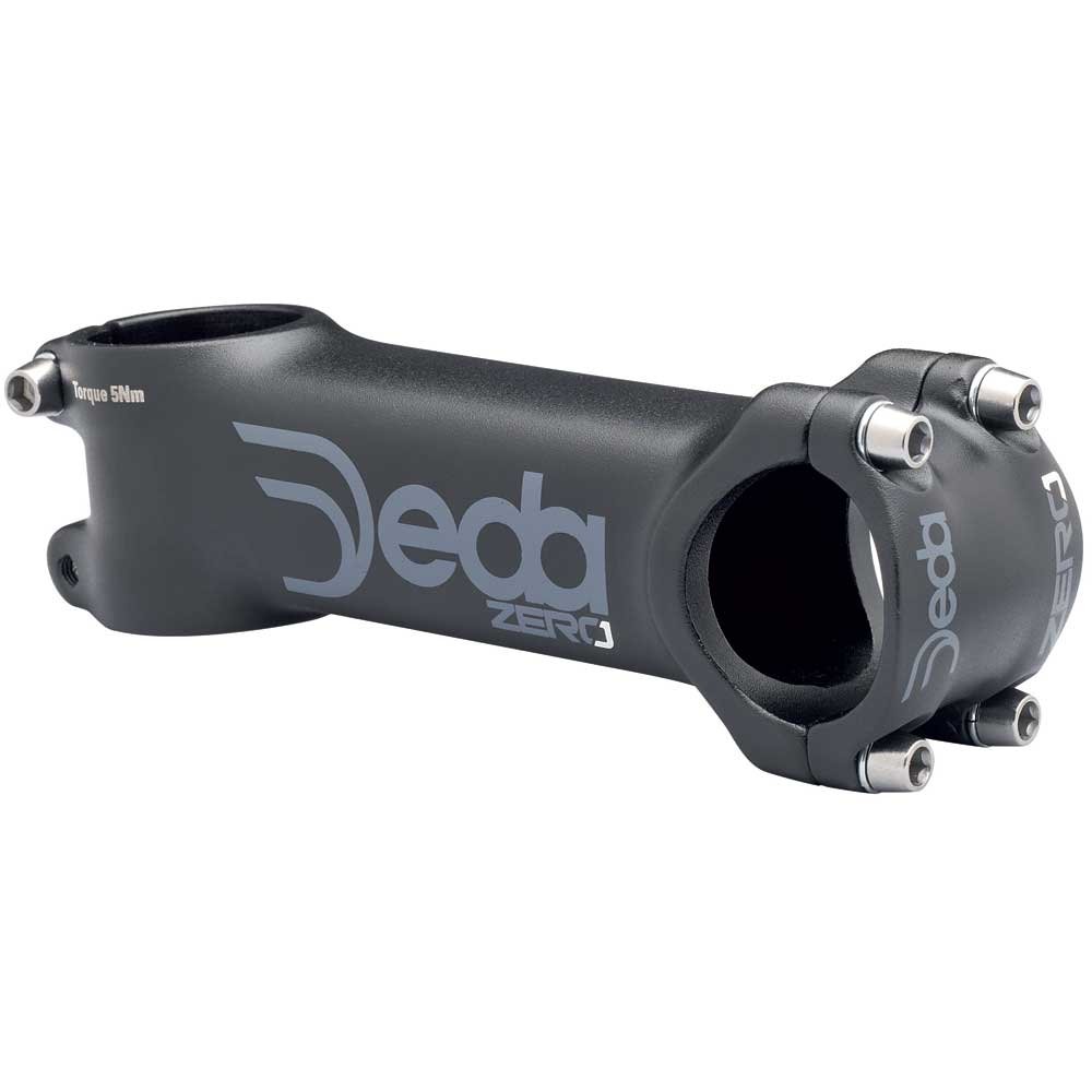Deda Elementi Unisex's Zero Stem, Black on Black, 80mm