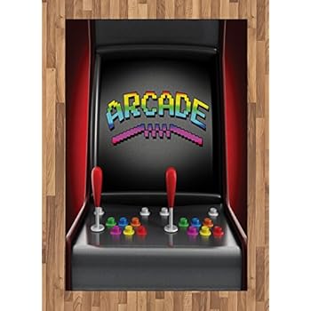 Amazon.com: Video Games Area Silky Smooth Rugs Arcade ...