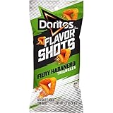 1 Doritos Flavor Shots 1.37oz Corn Snacks Fiery Habanero Triangles