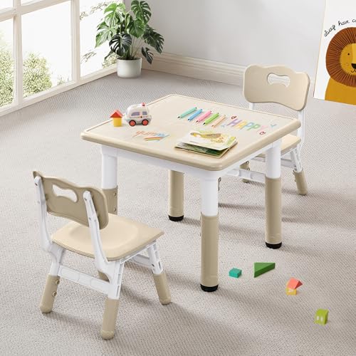 CuFun Kids Table & Chairs Set (2/4 Chairs) Height
