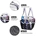 Attmu Mesh Shower Caddy Basket, Shower Tote Bag Hanging Toiletry College Dorm Room Essentials for Girls and Boys