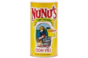 NuNu's Original All Purpose Cajun Seasoning, 16 Ounce Large Shaker