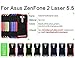 ASUS Zenfone 2 laser ZE550KL Case, IVSO ASUS Zenfone 2 laser ZE550KL Case - 5.5 inch Hybrid KickStand Case for ASUS Zenfone 2 laser ZE550KL Smartphone (Black)
