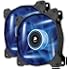 Corsair Air Series AF120 LED Quiet Edition High Airflow Fan Twin Pack - Blue