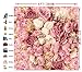 WOLADA Flower Wall Backdrop Floral Back Drop Rose Banner Mothers Day Backdrops for Photography 8x8FT 9604