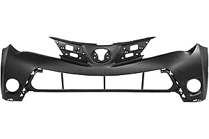 MBI AUTO - Primered, Front Upper Bumper Cover Fascia for 2013 2014 2015 Toyota Rav4 13 14 15, TO1014101