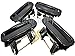 92-96 Toyota Camry Outside Exterior Door Handles Smooth Black - Set of 4