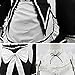 HalloweenCostumeParty Re:Zero Kara Hajimeru Isekai Seikatsu Rem Ram Maid Dress Cosplay Costume (M)