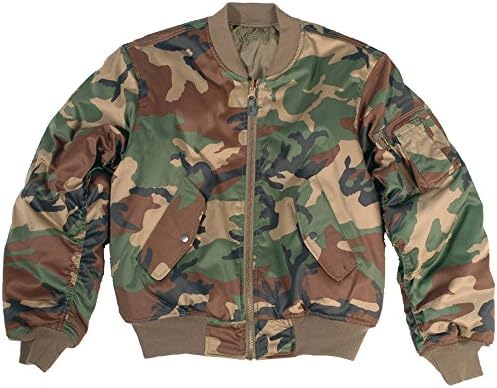 camouflage flight jacket