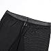 iEFiEL Mens Mesh See Through Home Lounge Pants Nightwear (XL, Black)