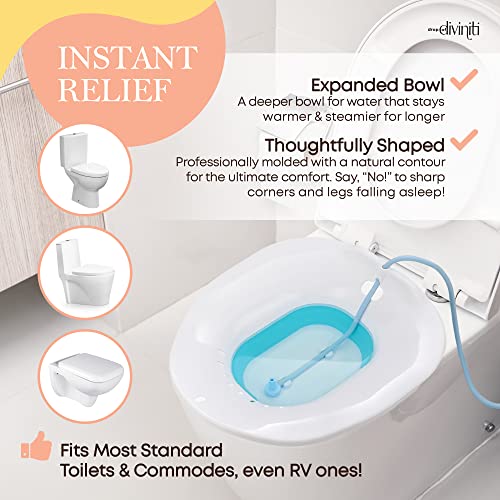 Sitz Bath for Hemorrhoid Treatment Sitz Bath for Postpartum Care Yoni Steam Seat Vaginal