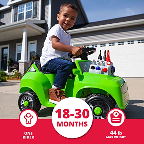 Kid Trax Fix & Ride Car Toddler Electric Quad Ride On Toy, 6 Volt, Kids
