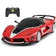 PowerTRC Official Licensed Ferrari RC Cars - Remote Control 1:24 Scale Ferrari FXXK-EVO Electric Sport Racing Toy Car Model Vehicle, Licensed Car Series for Adults Boys 8-12