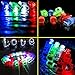 MIBOTE 67 PCS LED Light Up Toys Glow in the Dark Party Favors Party Supplies for Kids Adults with 40 Finger Lights, 10 Bumpy Rings, 5 Flashing Glasses, 4 Bracelets, 4 Hair Lights and 4 Light up Necklaces