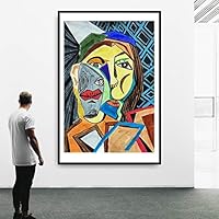 Framed Canvas Wall Art Flowers Canvas Prints Home Artwork Decoration for Living Room,Bedroom - 16x24 inches