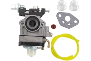 AISEN Carburetor for Eskimo Stingray S33Q8 Power Ice Auger Fuel Line Primer Bulb